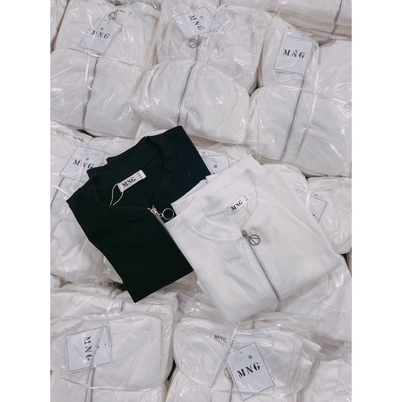 Áo khoác bomber kaki Đen- Trắng | BigBuy360 - bigbuy360.vn