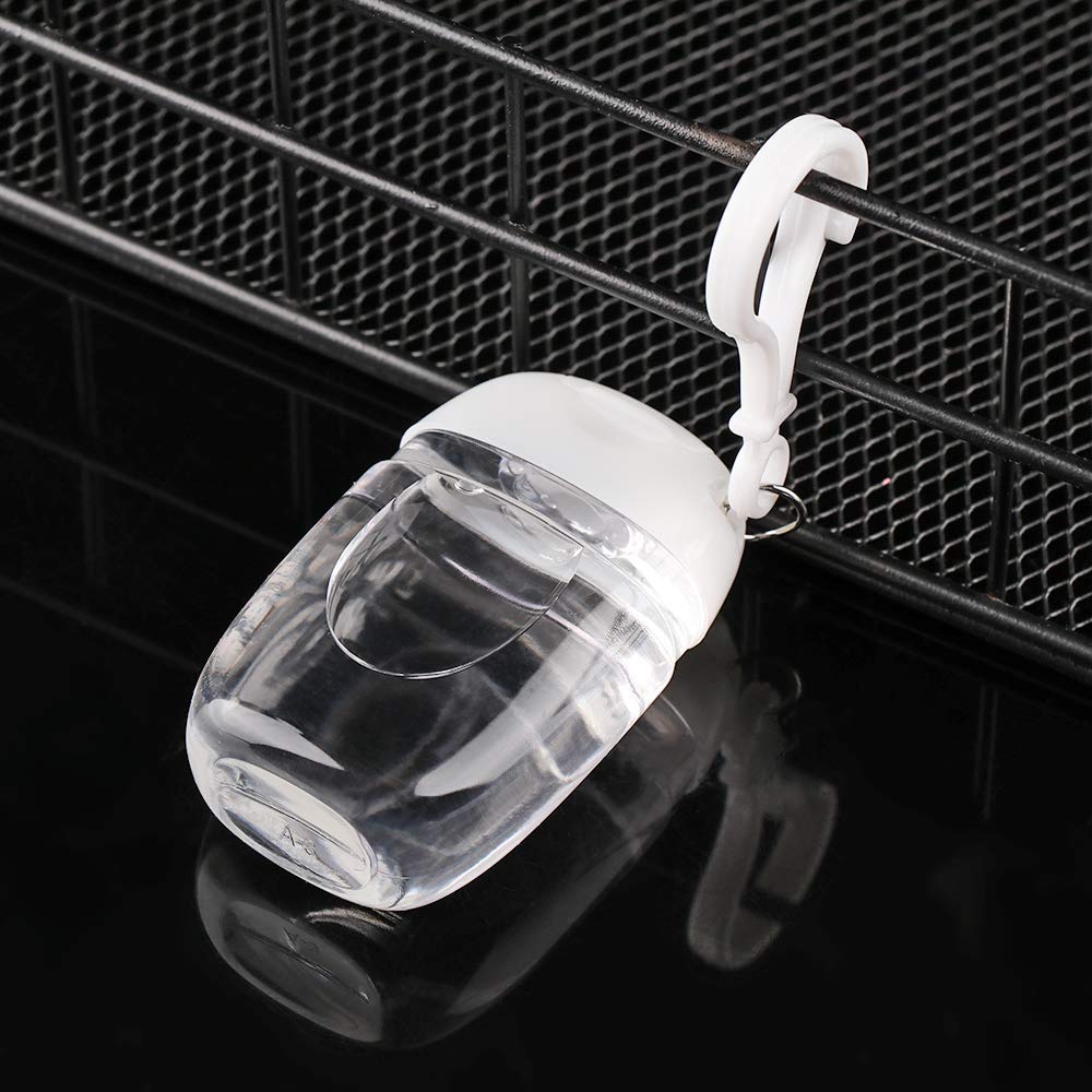 Chai Rỗng Trong Suốt 30ml Có Móc Khóa / Móc Khóa Tái Sử Dụng Được