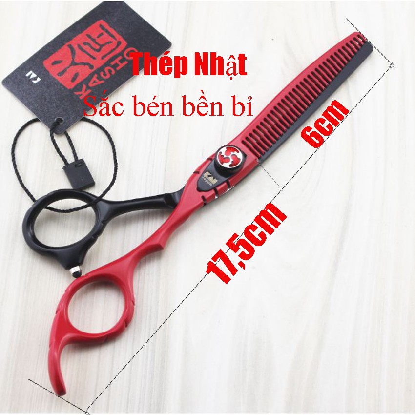 Bộ kéo cắt tóc chuyên nghiệp Nhật Bản Kai Kasho K4( Mua một bộ kéo được tặng bao da+2lược)