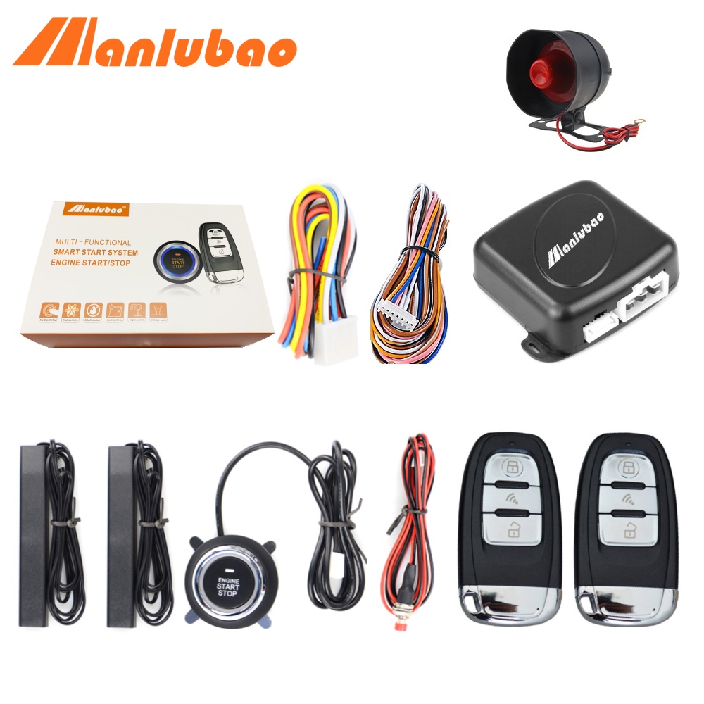 Hệ Thống Điều Khiển Khởi Động Động Cơ Không Chìa Khóa Manlubao C6-B