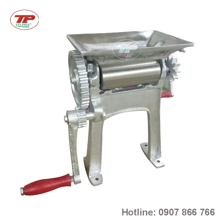Máy cán khô mực, cá khô Tấn Phát trục 100mm - CMTP02