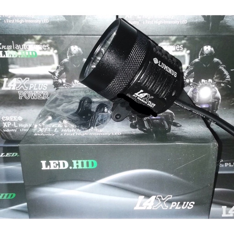 Đèn Trợ Sáng L4x plus kính tím