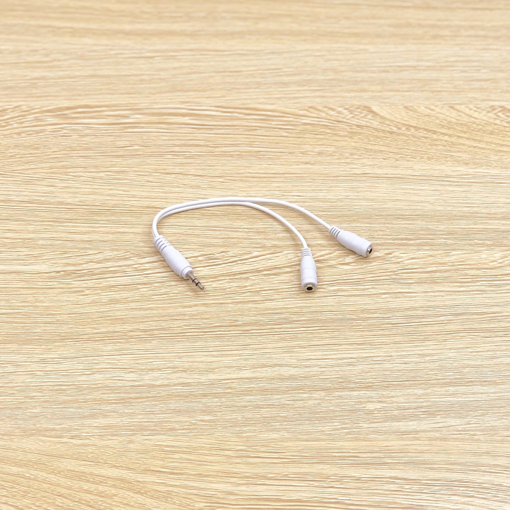 [ Siêu rẻ ] Bộ chia tai nghe - Giắc chia tai nghe 1 thành 2 lỗ cắm
