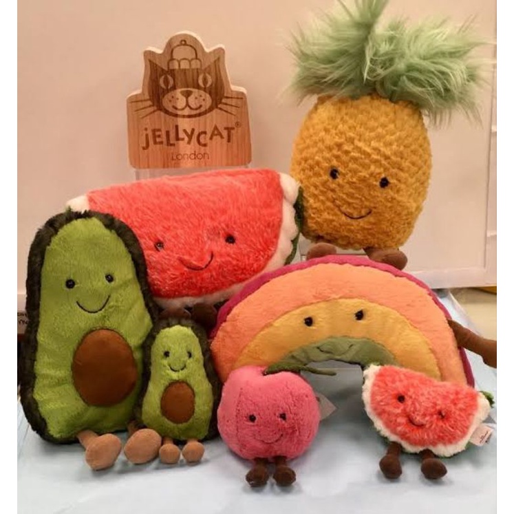 Búp bê nhồi bông Jellycat hình dạng rau củ thiết kế đáng yêu đa dạng kích thước A04