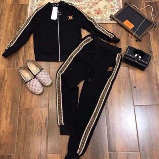 Bộ nỉ Fendi nữ cao cấp