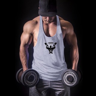 Áo ba lỗ tập gym Tiger