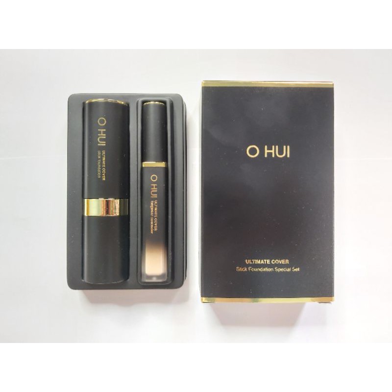 Sét kem nền dạng thỏi Ohui siêu che khuyết điểm, kiềm dầu và giữ tone cả ngày - OHUI Ultimate Cover Stick Foundation