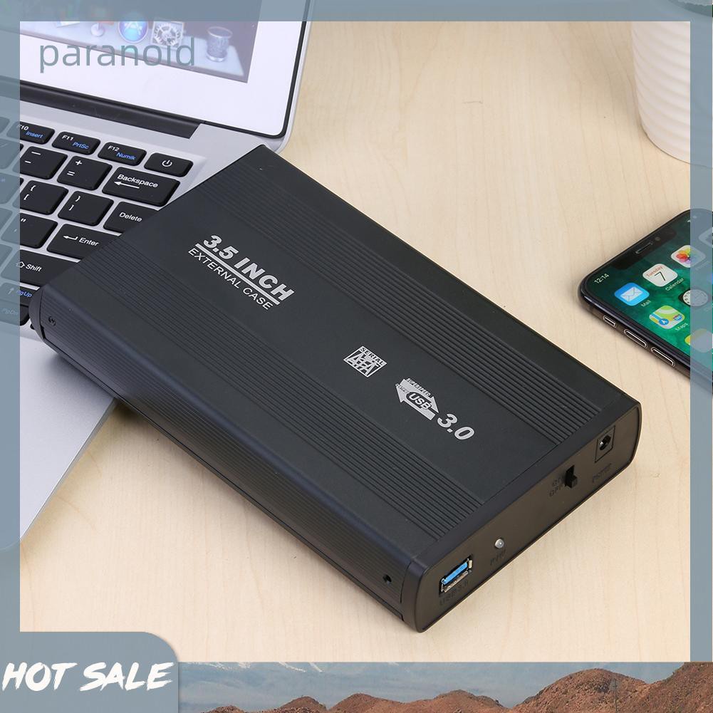 Hộp Đựng Ổ Cứng Ngoài 3.5 inch SATA Sang USB2.0 | BigBuy360 - bigbuy360.vn