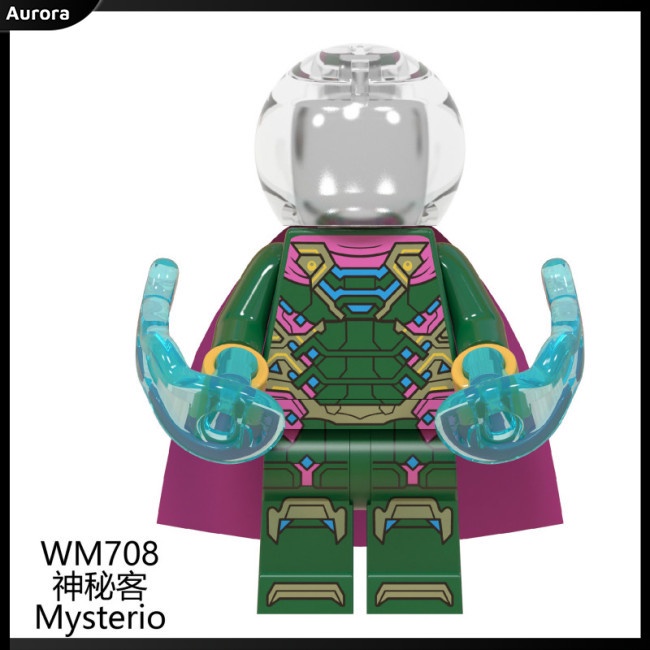 Mô Hình Lego Nhân Vật Peter Parker MJ Mysterio Hydro Man WM6062