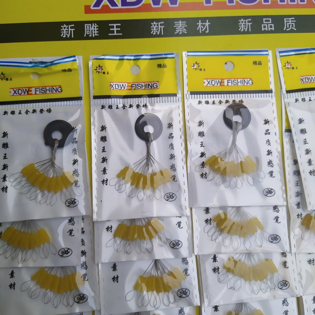 Hạt chặn phao,chân phao câu cá