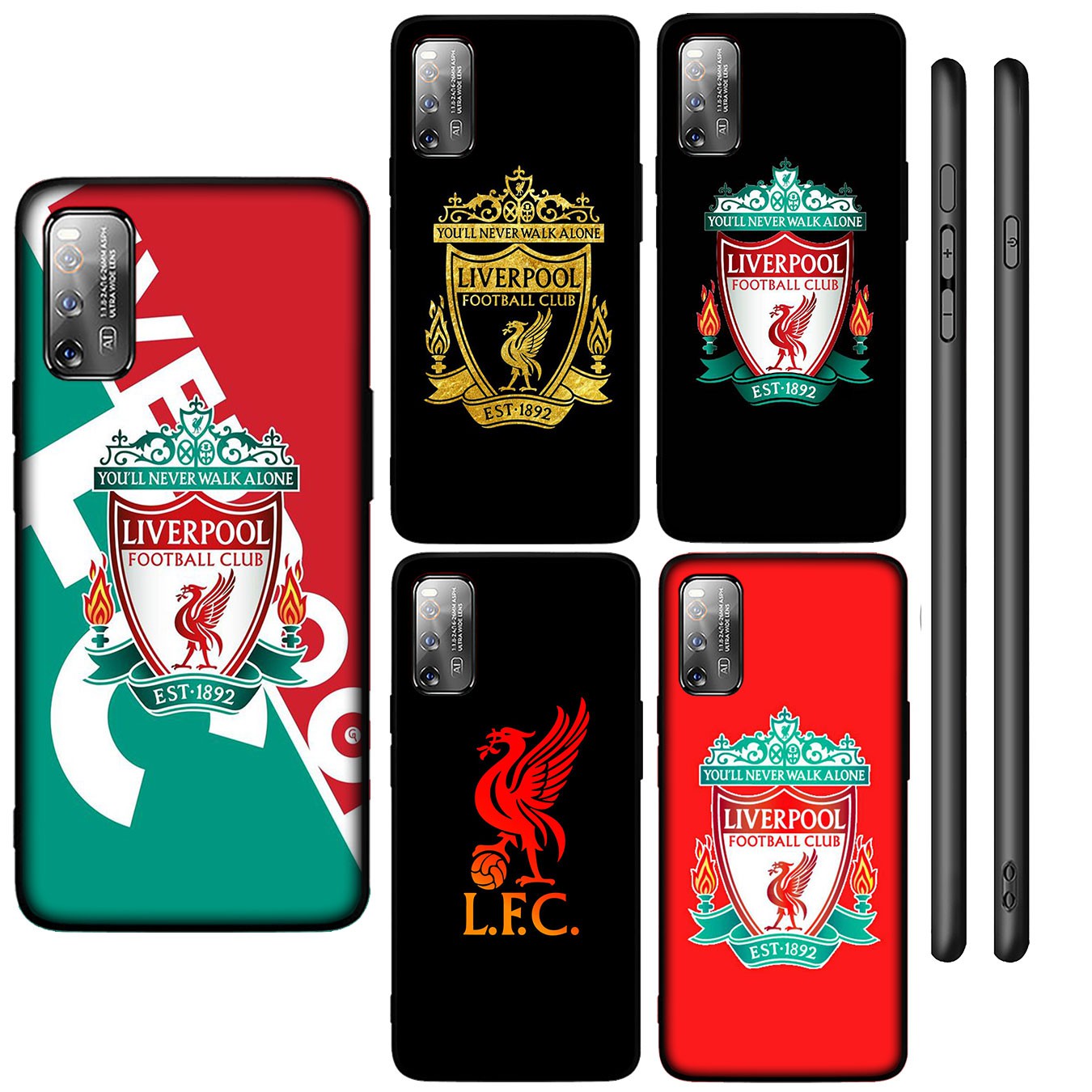 Ốp điện thoại silicon mềm in logo Liverpool màu đỏ cho Huawei P30 Pro Lite Y6 Y7 Y9 Prime 2019 2018 Y9Prime