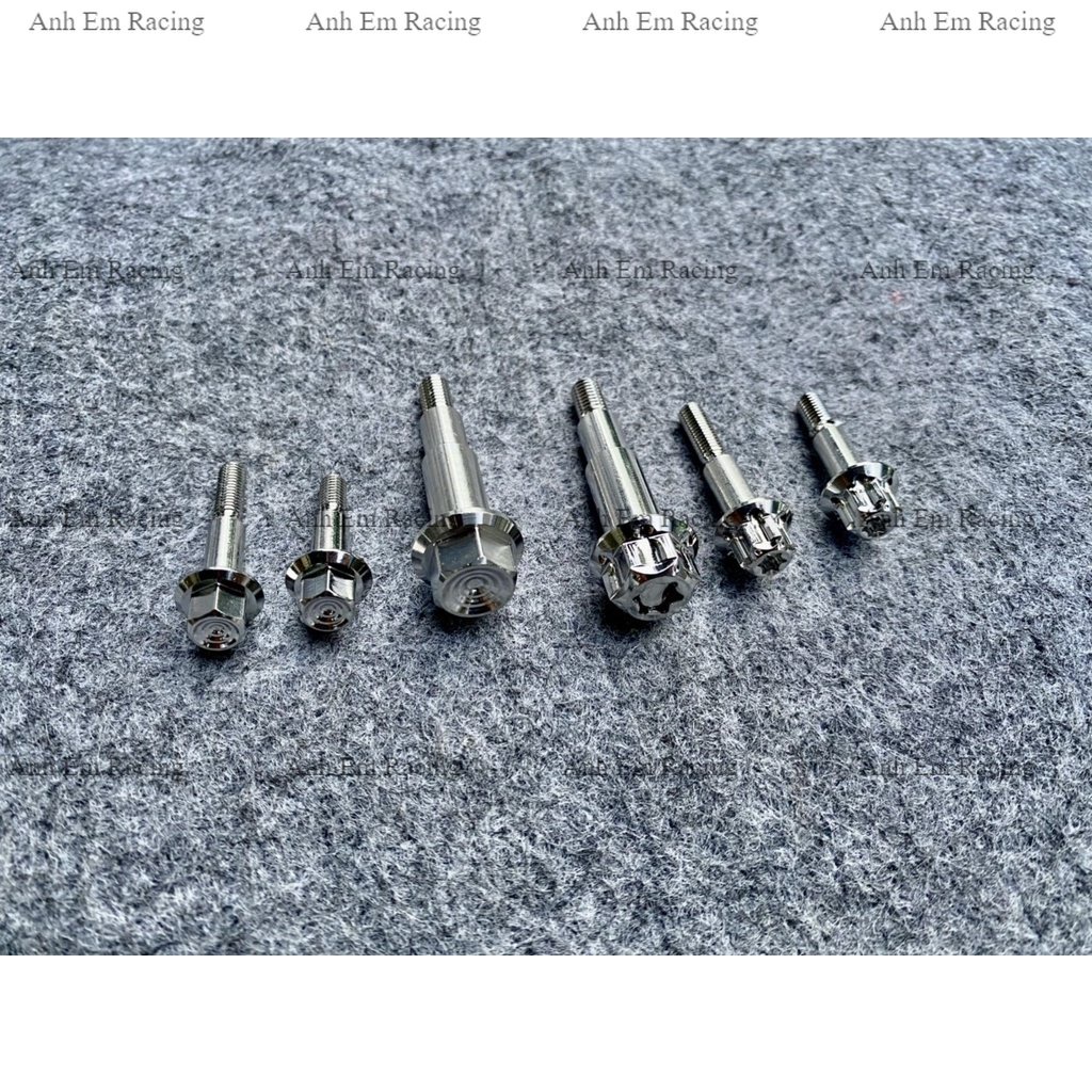 Ốc Tay Thắng Salaya Gắn Cho Xe Vario, Click, AB - Bộ 3 Ốc Không Bán Lẻ