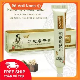 Kem Bôi Trĩ Authentic Hemorrhoids Chinese Herbal Cream Ointment 20g |UytinShop