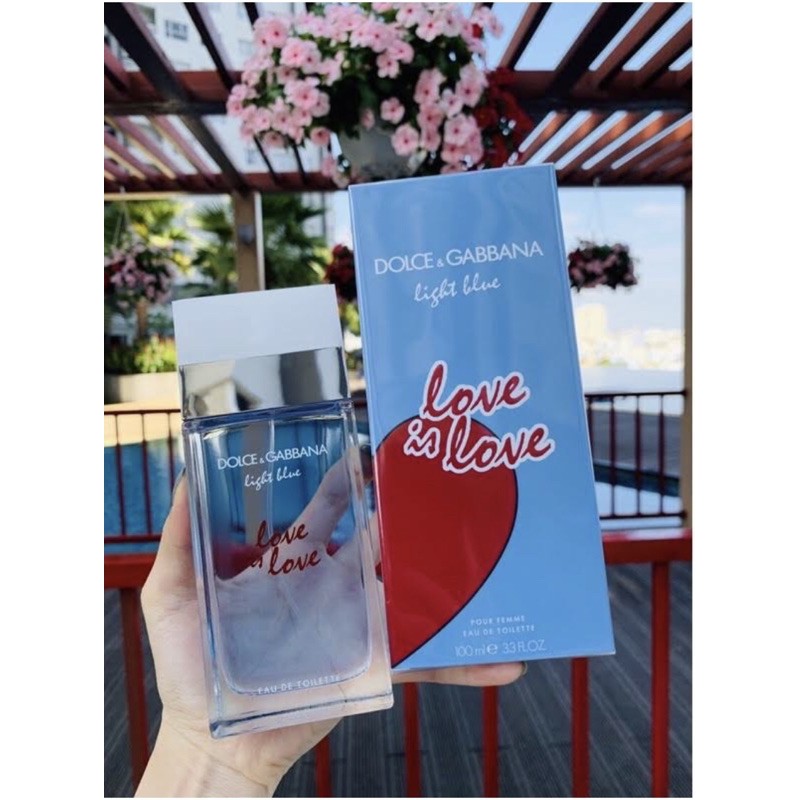 [Chiết/mini] Nước hoa Dolce & Gabbana Light Blue Love Is Love Pour Femme EDT