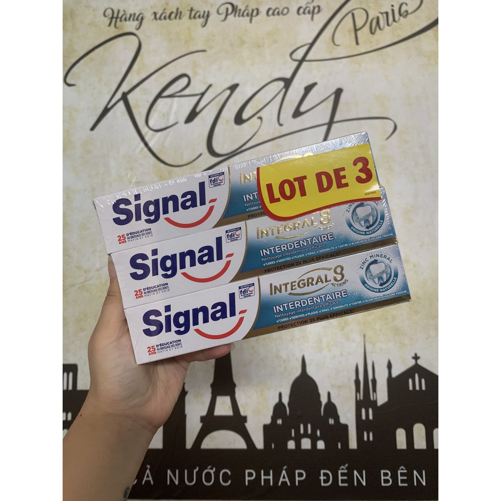Kem Đánh Răng Signal Integral 8 interdentaire 75ml Pháp