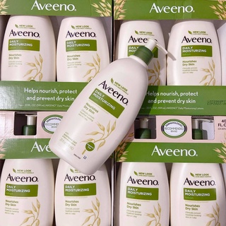 Sữa dưỡng thể Aveeno Daily Moisturizing Lotion Nourishes Dry Skin Fragrance Free 591ml