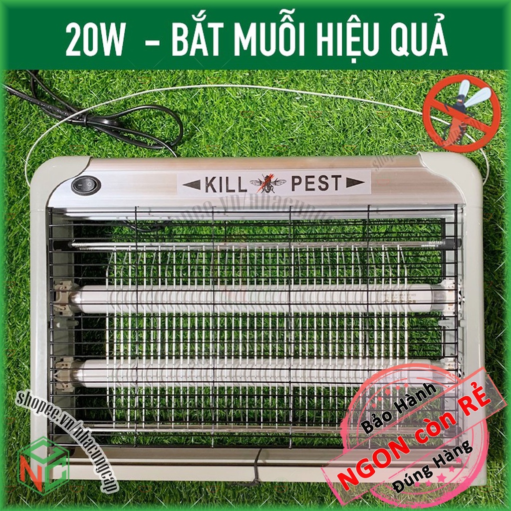 Đèn Bắt Ruồi Muỗi Diệt Côn Trùng KILL PEST Chính Hãng Hiệu Quả Cao - NLM-DBMKP