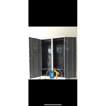 Tủ tôn treo quần áo 2 cửa nhiều màu, 2 khoang treo đồ rộng dãi cao 1m7 rộng 95cm