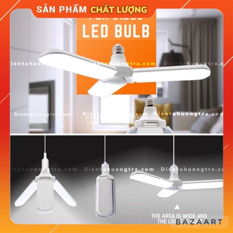 Bóng đèn led 45w cánh quạt siêu sáng-đuôi E27