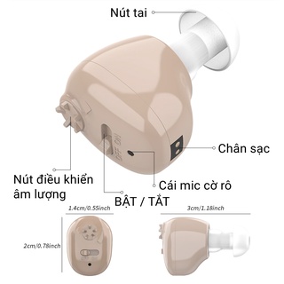 Máy Trợ Thính Mini Invisho Cho Máy Trợ Thính