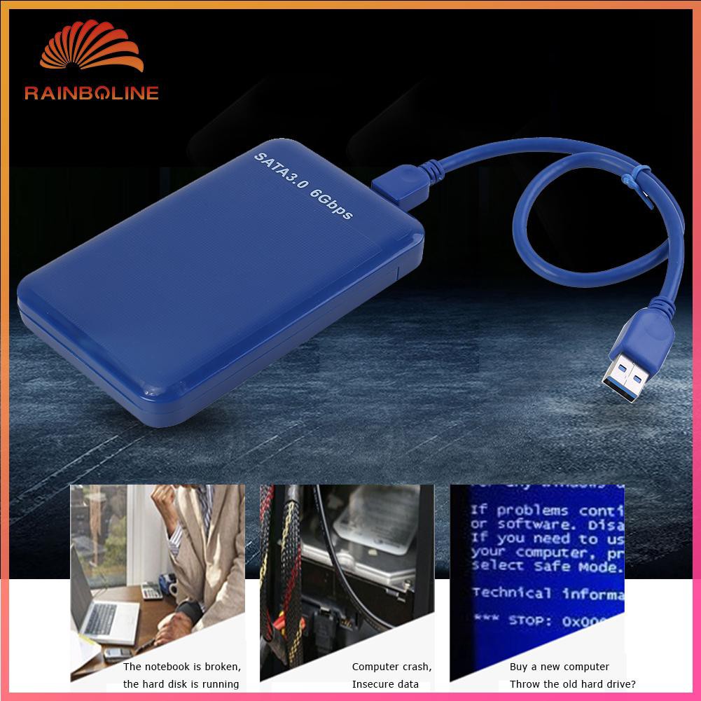 Hộp Đựng Ổ Cứng Ngoài 2.5 Inch Usb3.0 Sang Sata 3.0 Hdd | BigBuy360 - bigbuy360.vn