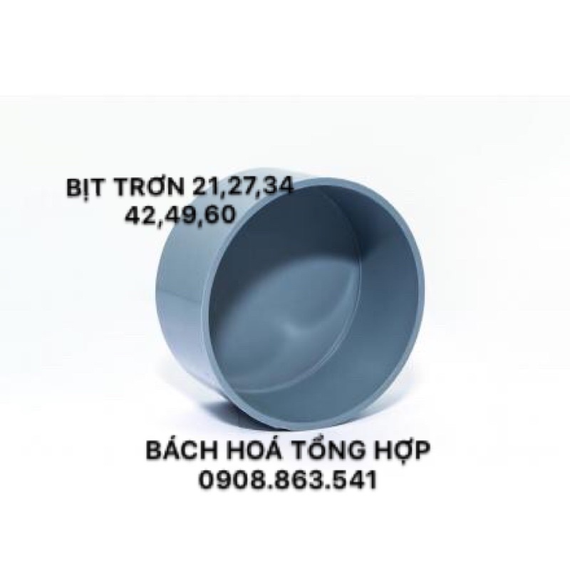 Bịt ống nhựa PVC,Nắp bịt trơn ống PVC các cỡ