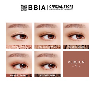 Phấn Mắt Bbia Cashmere Shadow Version 1 (5 Màu) 1.8g - Bbia Official Store