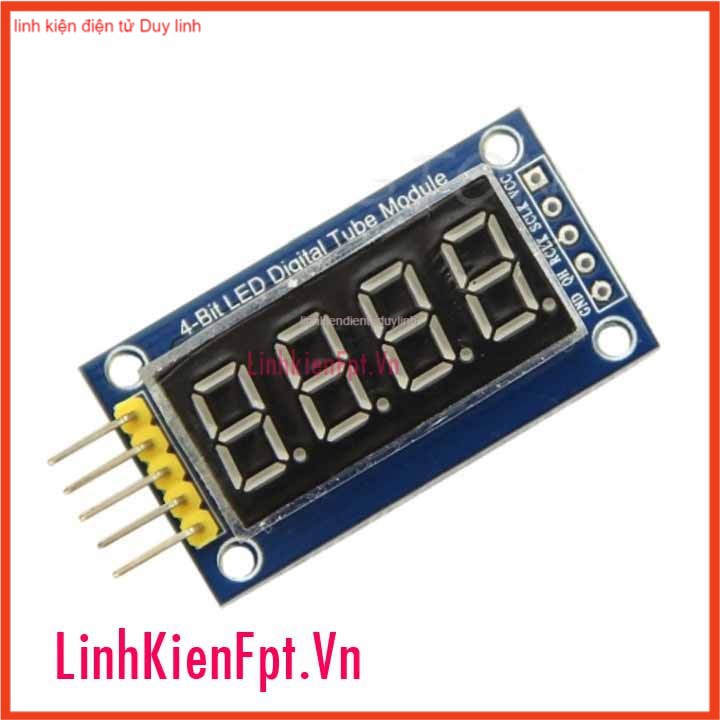 MODULE 4 LED 7 THANH 0.36 INCH DÙNG 74HC595 .