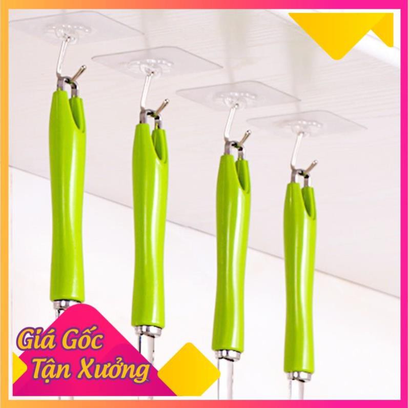 Móc dán tường trong suốt siêu dính chịu lực 10kg treo quần áo, treo đồ dùng dễ sử dụng
