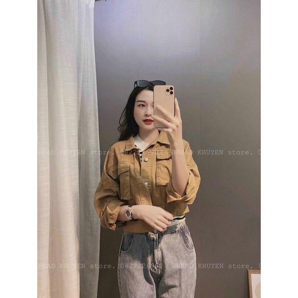 ÁO KHOÁC KAKI FORM NGẮN