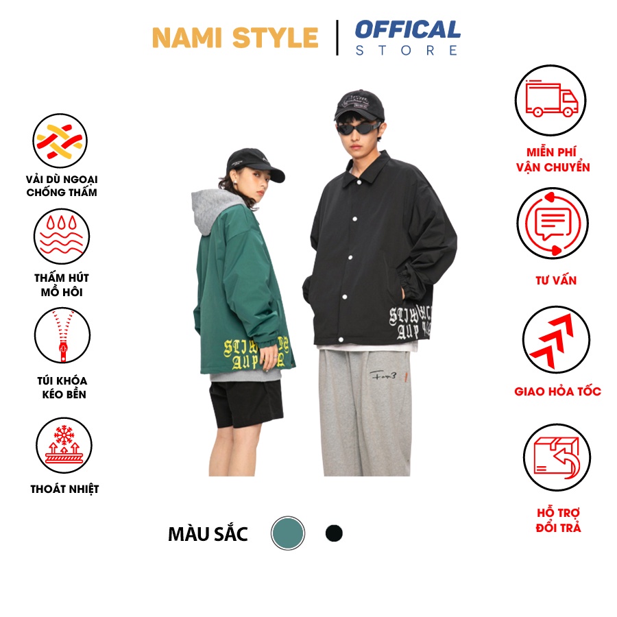 AK01-Áo khoác dù nam nữ UNISEX - Áo khoác gió bomber, chống nắng, mưa, bụi