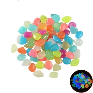Combo 20 viên sỏi dạ quang phát sáng trang trí lối đi, sân vườn, hồ cá