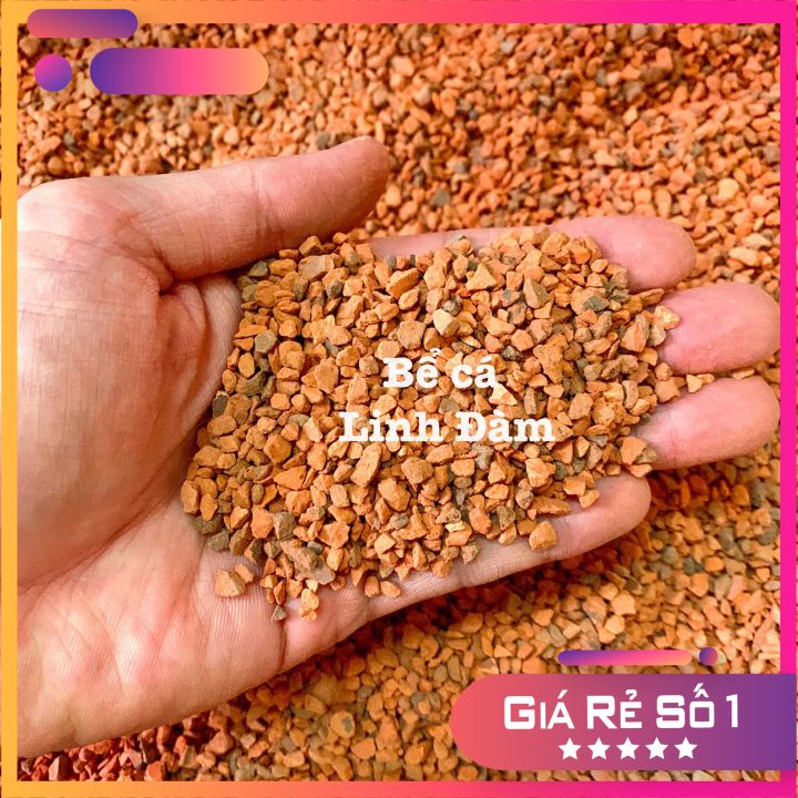 500gr Sạn gốm Ceramic trải nền, trang trí bể cá cảnh, sỏi Ceramic trải nền