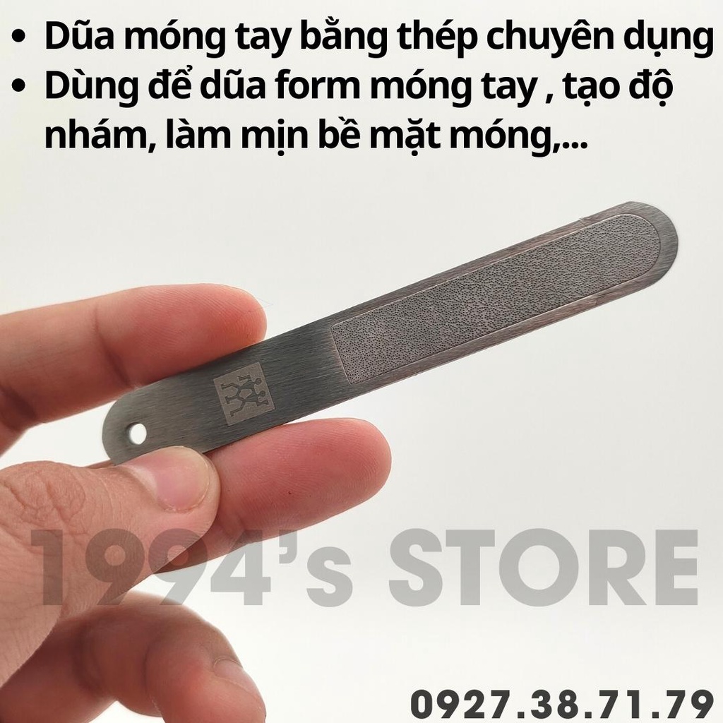 [SẴN] Combo 3 kềm cắt móng tay, chân kèm dũa cao cấp ZWILLING J.A. Henckels - Hàng chính hãng Đức - Rất Bền và Sắc Bén