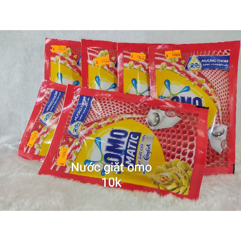 nước giặt omo