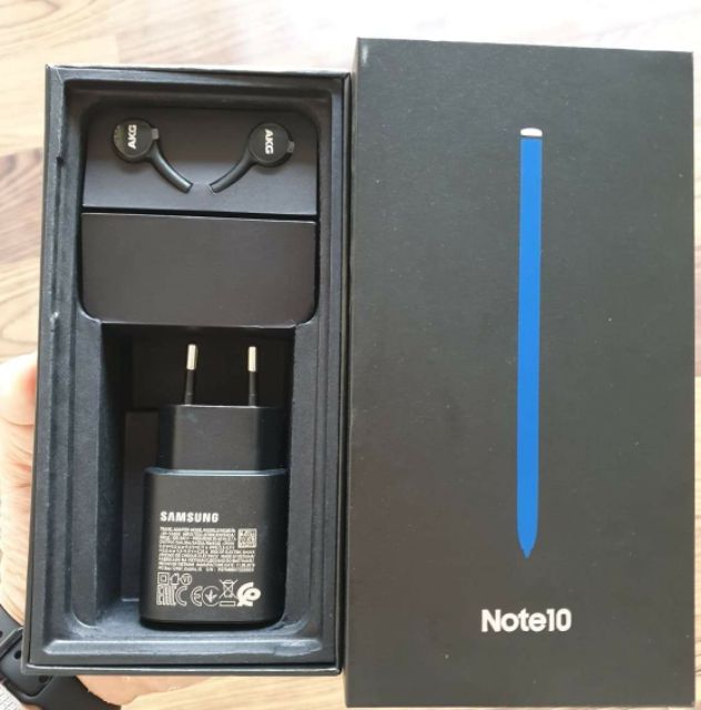COMBO Bộ Sạc 25W, Tai Nghe AKG Cho Note 10, S20 - Chính Hãng Samsung, Bảo Hành 6 Tháng