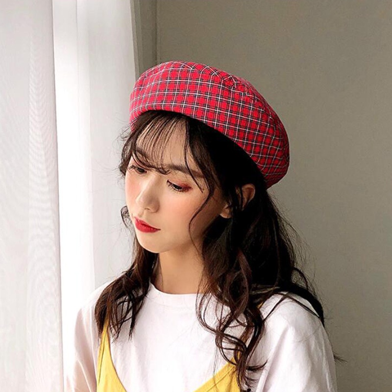 Mũ nồi họa sĩ thời trang xuân hè phong cách Hàn Quốc cho nữ