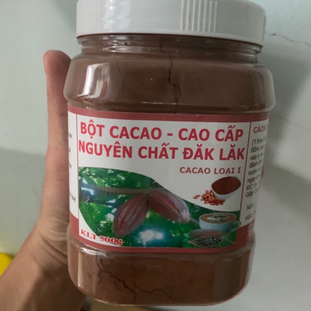 500gr Bột Cacao cao cấp nguyên chất Đăk Lăk