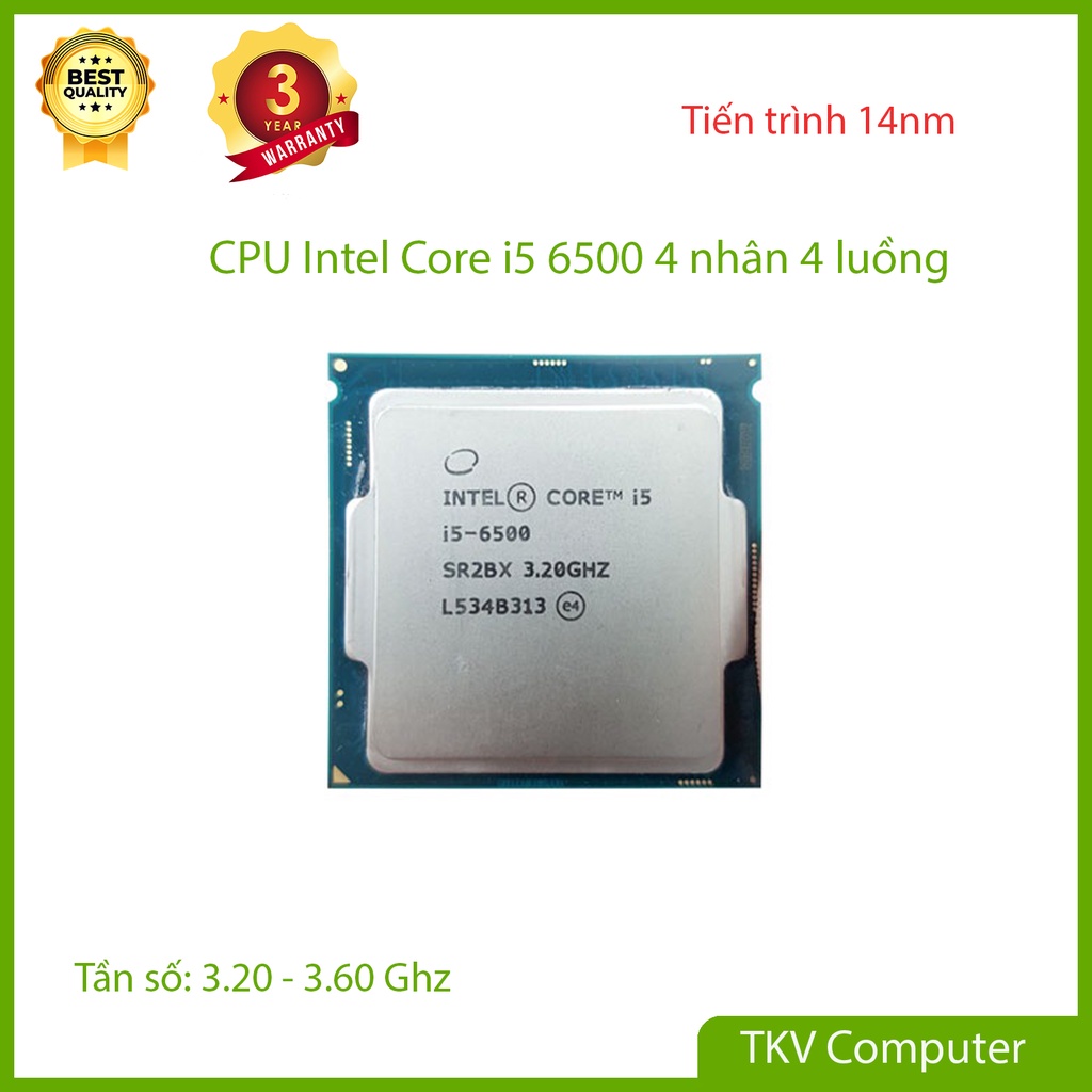 CPU intel I5 - 6500