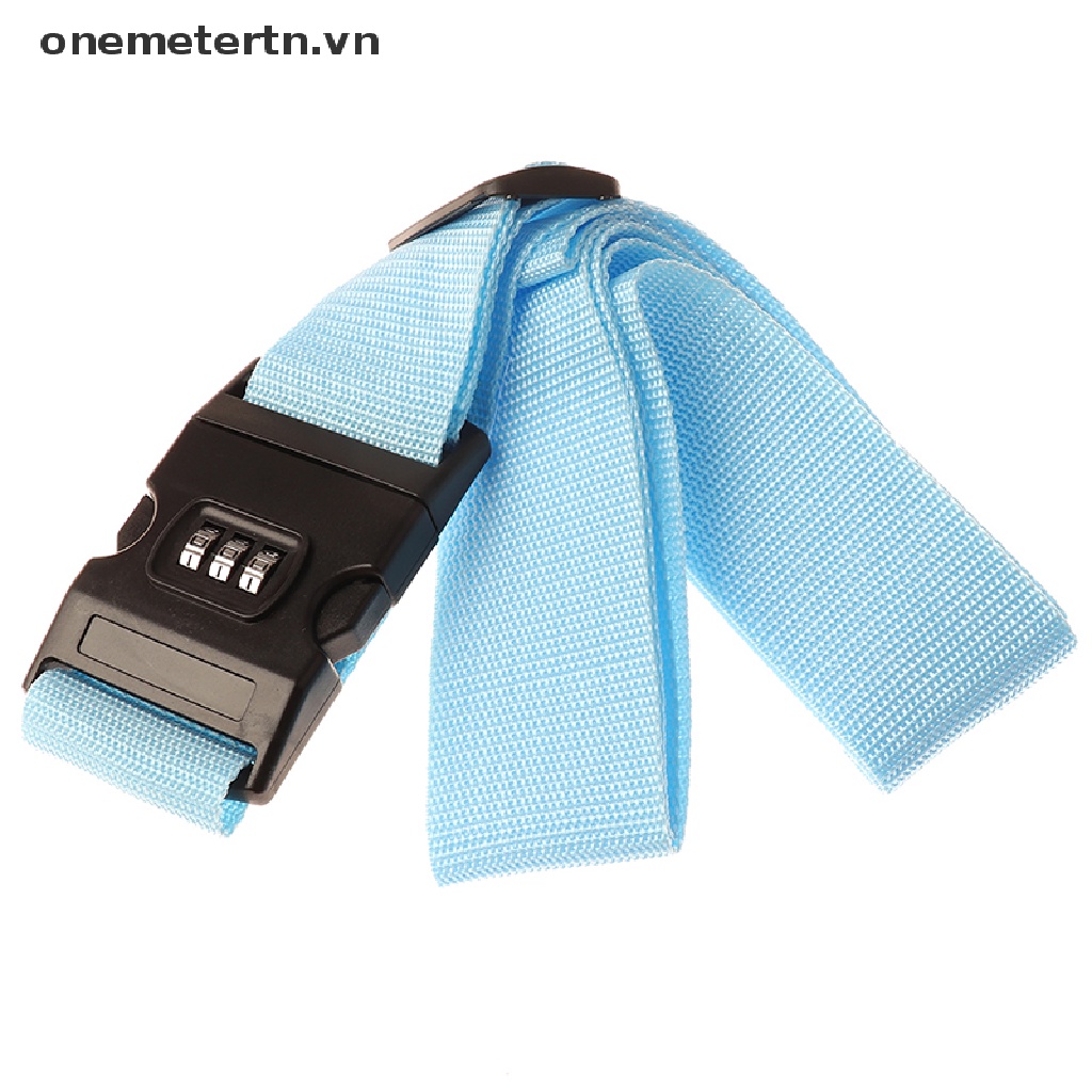 Onemetertn 1 Dây Đai Khóa Vali Du Lịch Bằng Nylon Bền Bỉ