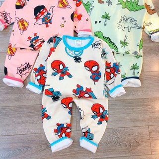 Bộ nỉ lông size nhỡ cho bé