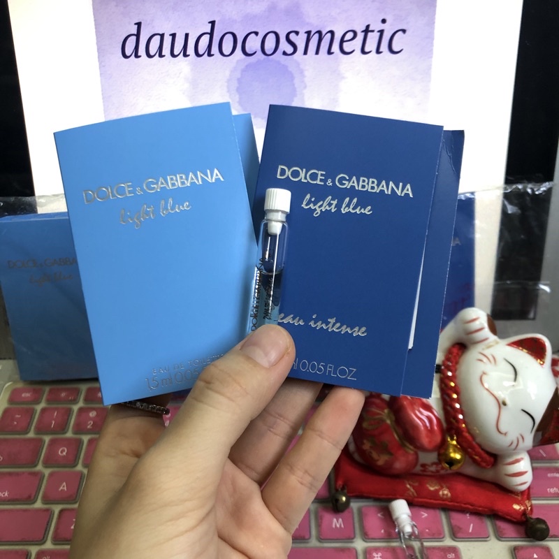 [vial] Nước hoa D&G Light Blue Pour Femme Dolce & Gabbana Light Blue Pour Femme EDT 1.5ml nữ