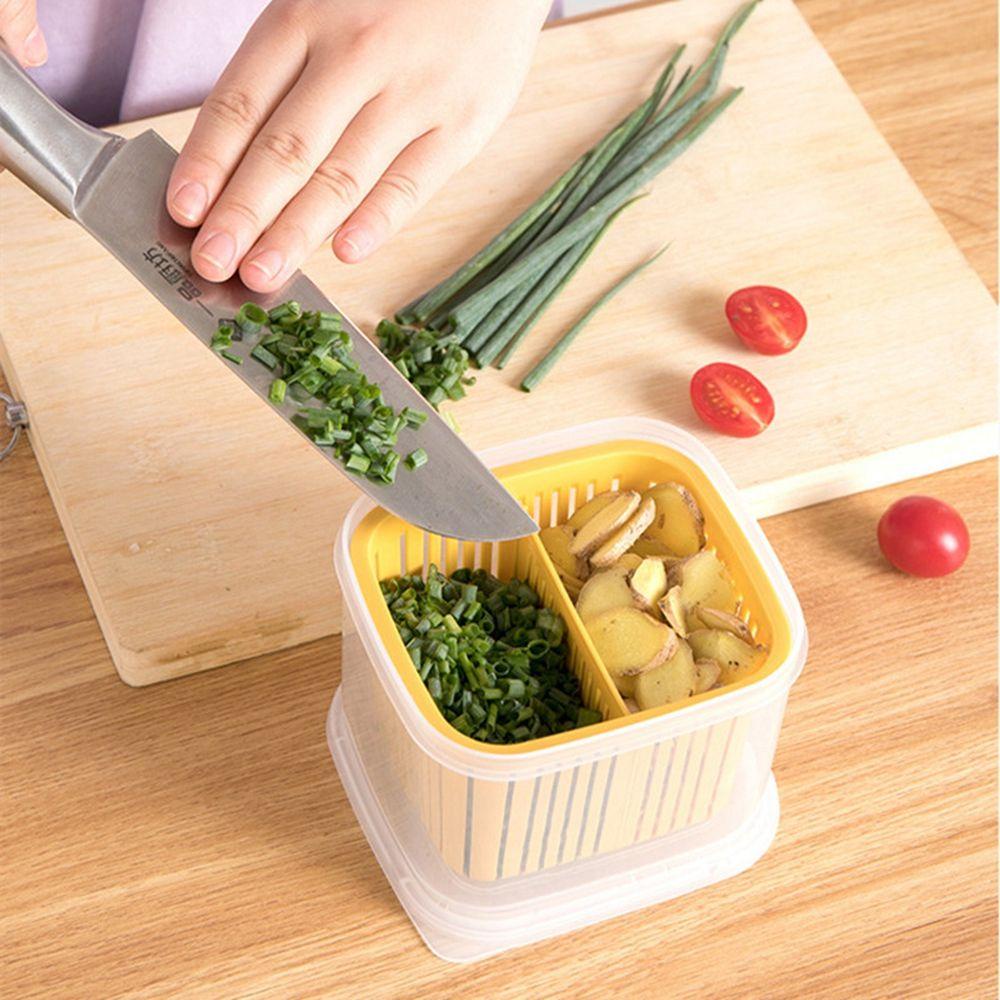 LLOYD Hộp Nhựa Đựng Hành Tỏi Gừng Tỏi Có Nắp Đậy Tiện Dụng Cho Nhà Bếp