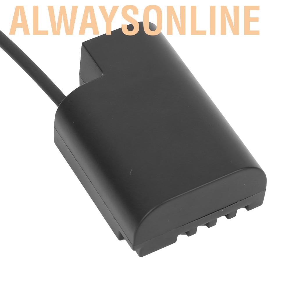 Bộ giải mã đầy đủ pin giả DC sang DMW-DCC12 (DMW-BLF19) cho GH3 GH4 GH5 GH5S