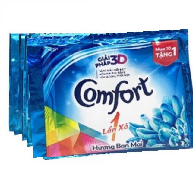 10 Gói  Nước xả vải Comfort