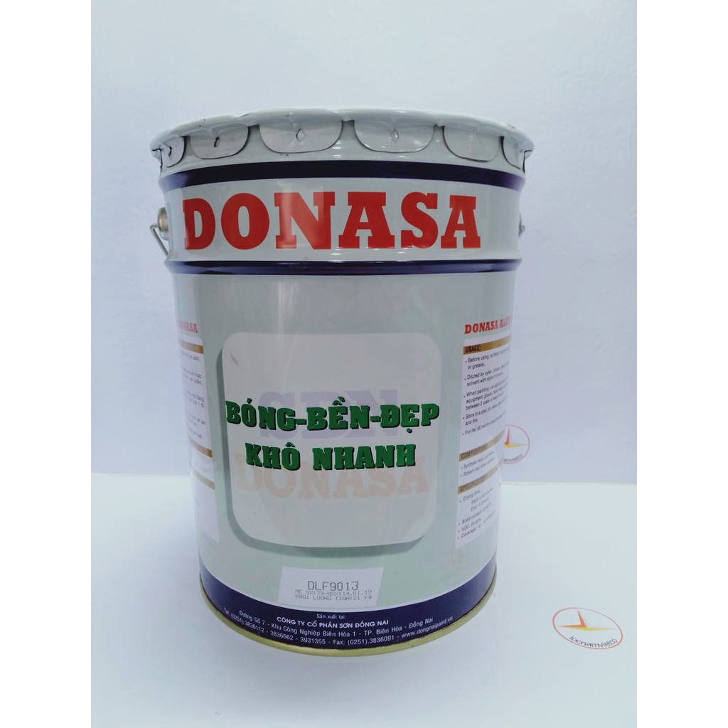 Sơn Dầu Màu xanh Donasa DLF 9013 - 21KG