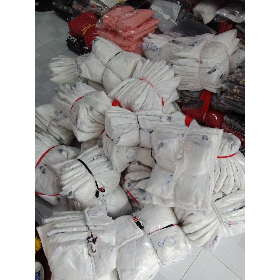 ĐẦM SUÔNG SƠ MI TRẮNG IN CHIM HẠC #damsuong | BigBuy360 - bigbuy360.vn
