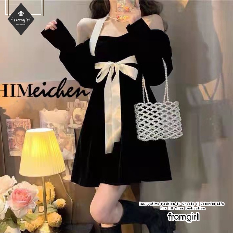 Đầm hoa eo cao thời trang mùa xuân mới 2021