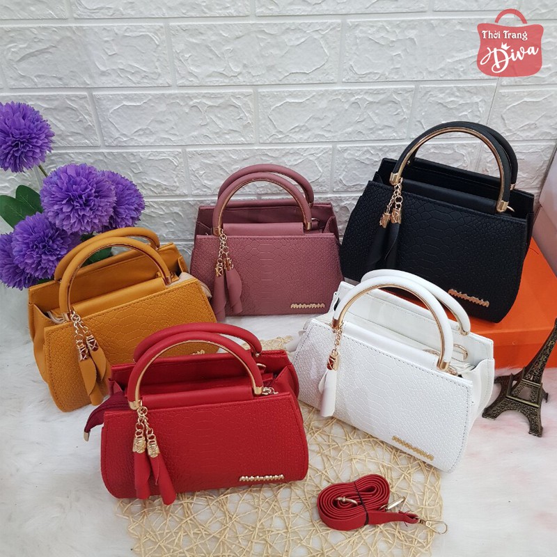 [Mã FAMAYWA2 giảm 10K đơn 50K] Túi Xách Nữ Đeo Chéo Trung Niên Xách Tay Kiểu Dáng Thanh Lịch Giá Rẻ DIVA TX0019 | BigBuy360 - bigbuy360.vn
