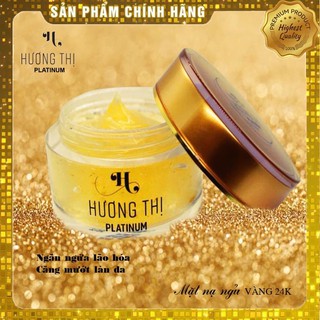 🌸 MẶT NẠ VÀNG 24K HƯƠNG THỊ - Se khít lỗ chân lông - Mờ vết thâm, nám, tàn nhang [ mỹ phẩm hương thị ]